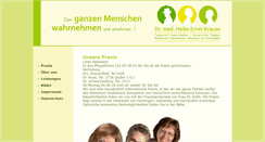 Desktop Screenshot of drernst-krause.de